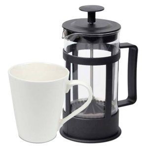Prensa Francesa 350ml + 1 Taza 300ml