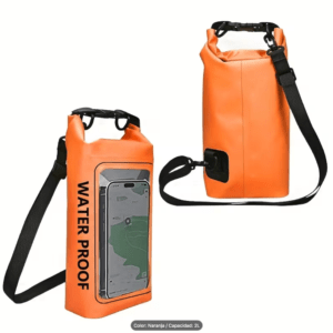 Bolsa seca impermeable 2litros para navegación Paddle, Kayak y más...